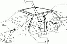 70523/00 ВНУТРЕННЯЯ ОБЛИЦОВКА 