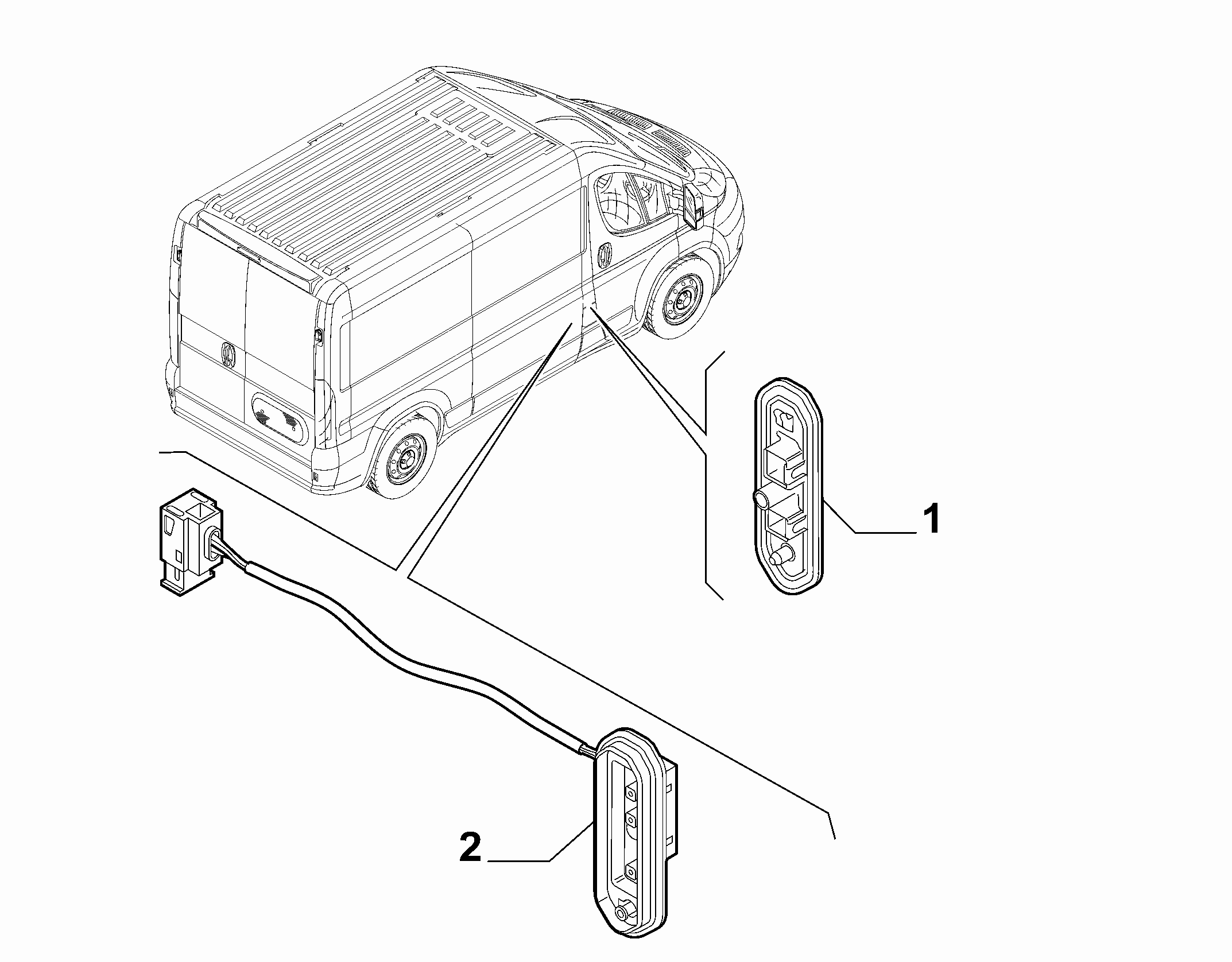 55517-010 CONTACTS FOR SLIDING DOORS