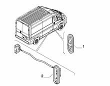 55517-010 CONTACTS FOR SLIDING DOORS