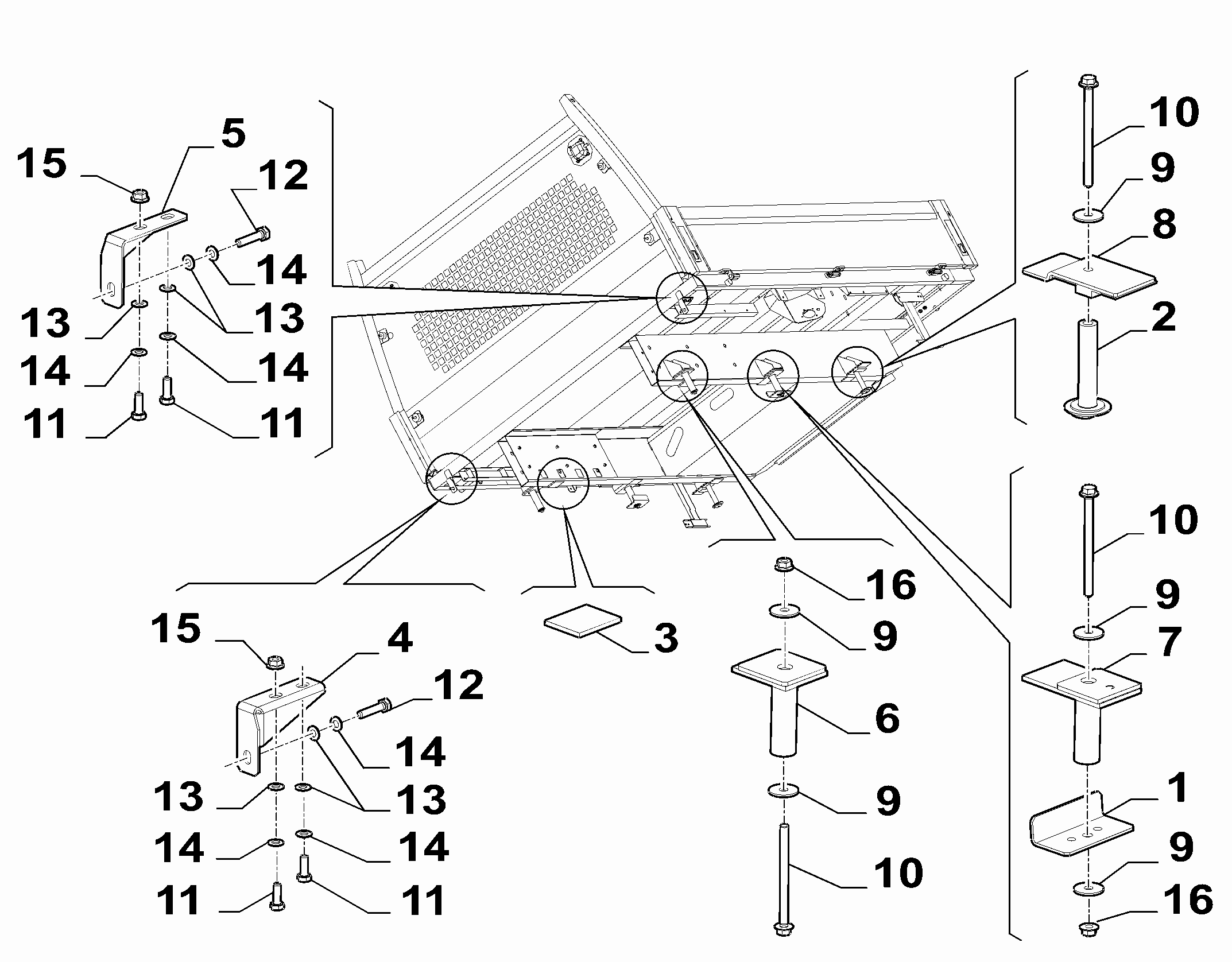 70021/00 BASE, CYLINDER HEADS AND SIDES