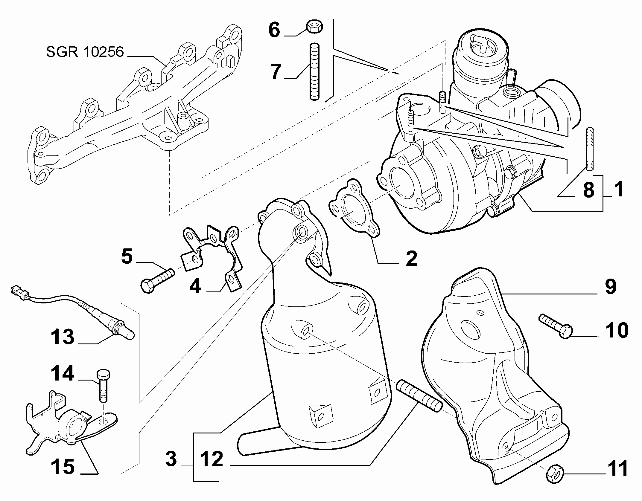 10252-010 TURBOCOMPRESSOR AND PRECATALYSER
