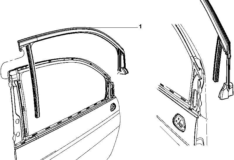 70129-080 FRONT DOOR RING GASKET