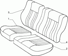 70615/01 REAR SEAT LINING