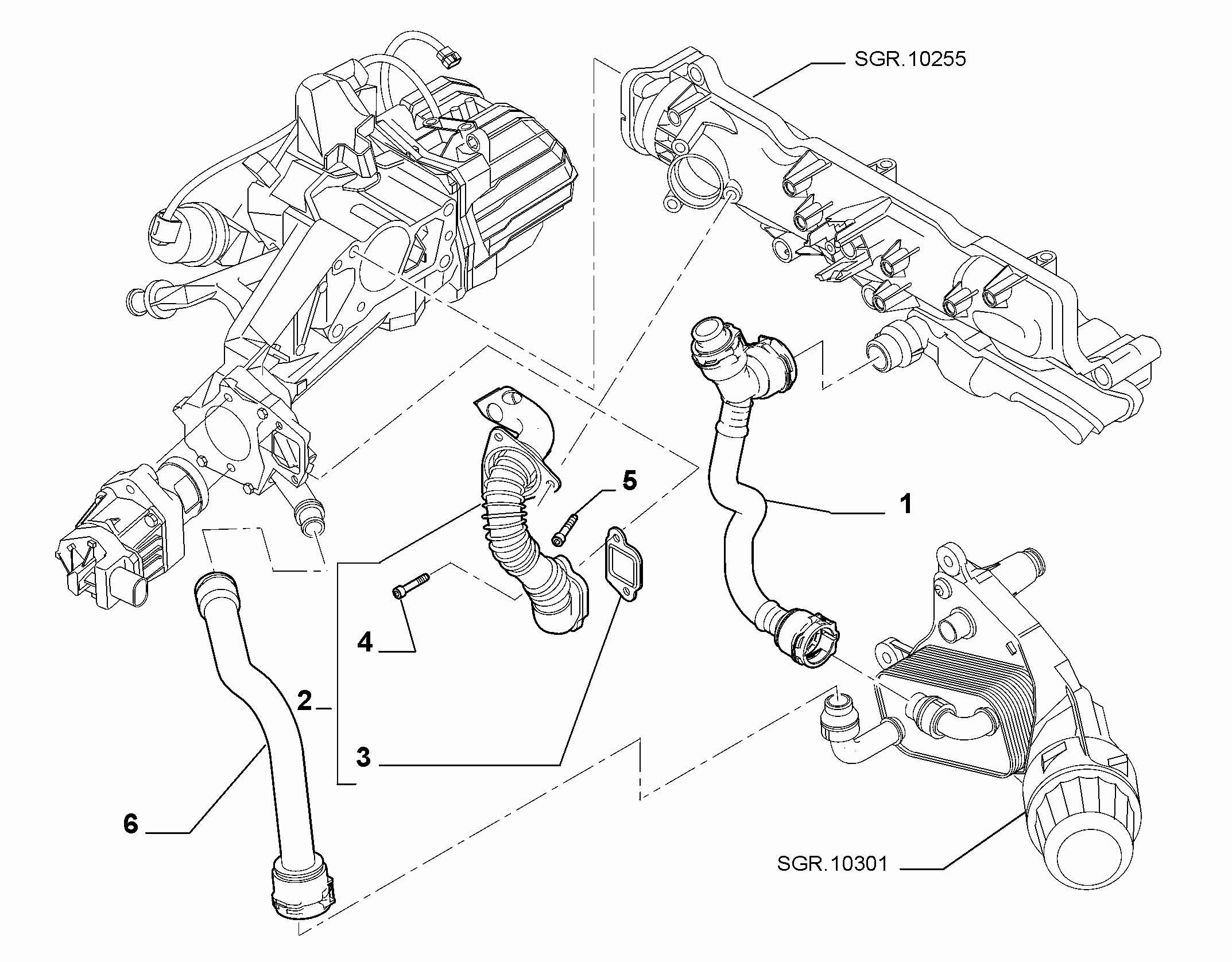 10259-020 EMISSION CONTROL SYSTEM PIPE