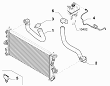 10401-030 RADIATOR PIPING
