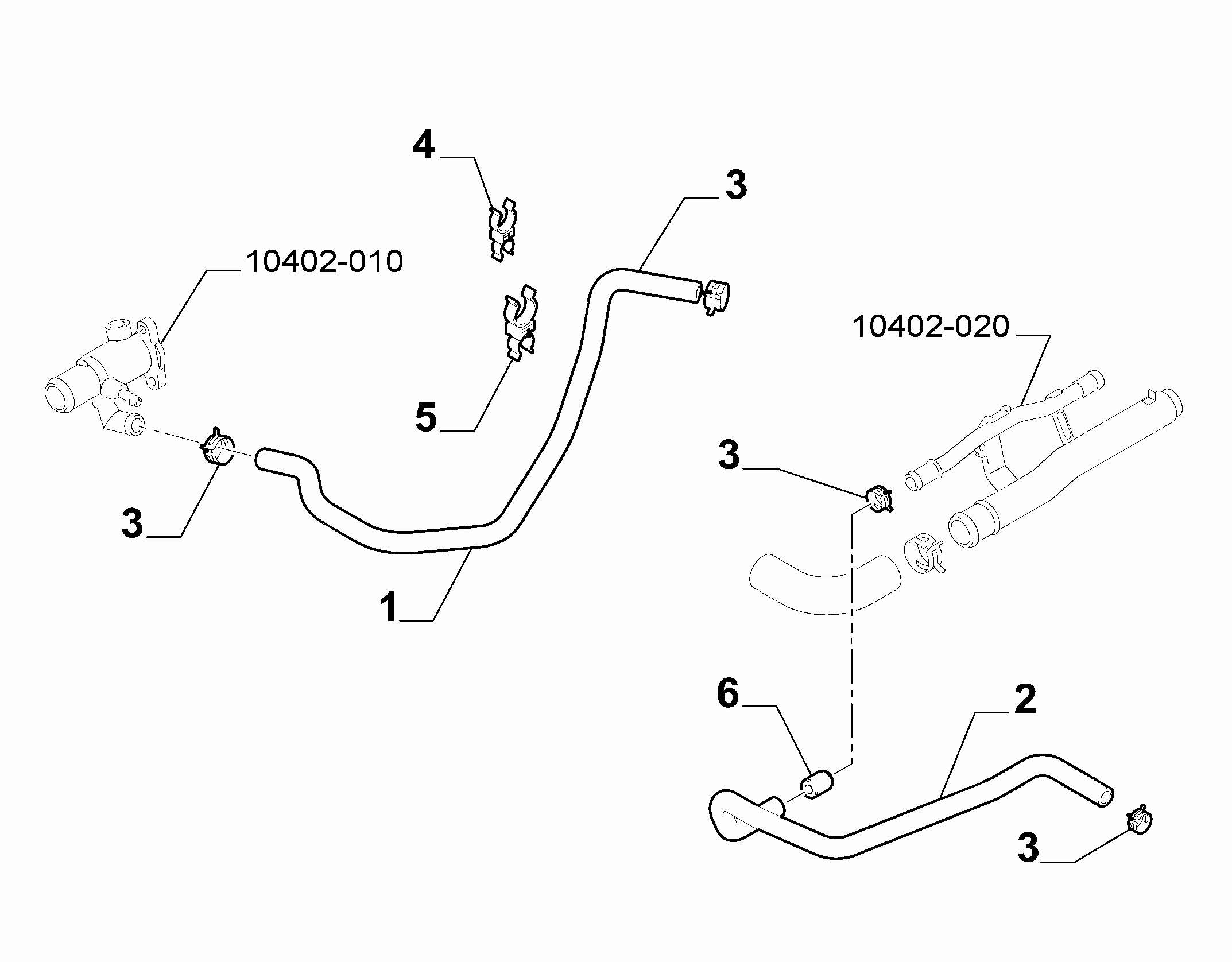 50101-040 WATER PIPING