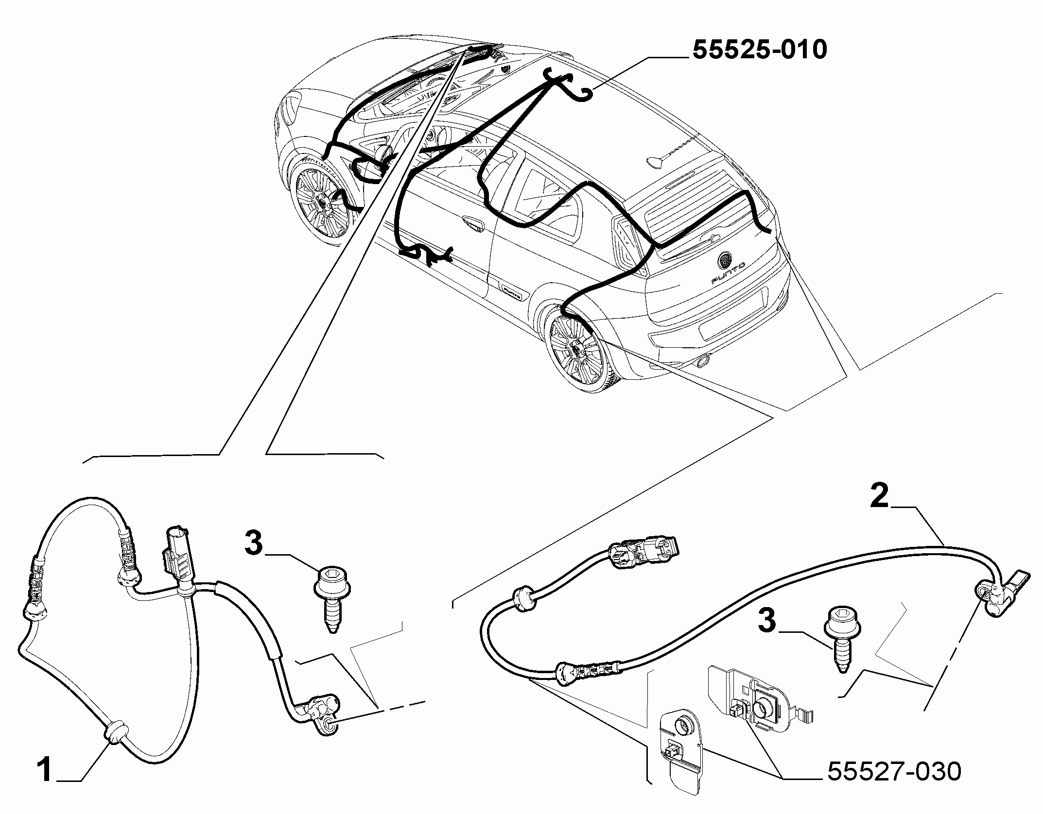 33102-070 ABS SENSOR