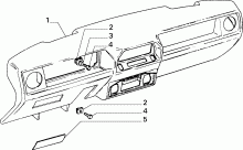 70502/00 ПАНЕЛЬ ПРИБОРОВ И ПРИЛЕГАЮЩИЕ ЧАСТИ