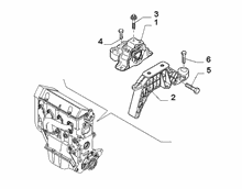 10002-020 GEARBOX INLET SCREW ANCHOR SUSPENSION