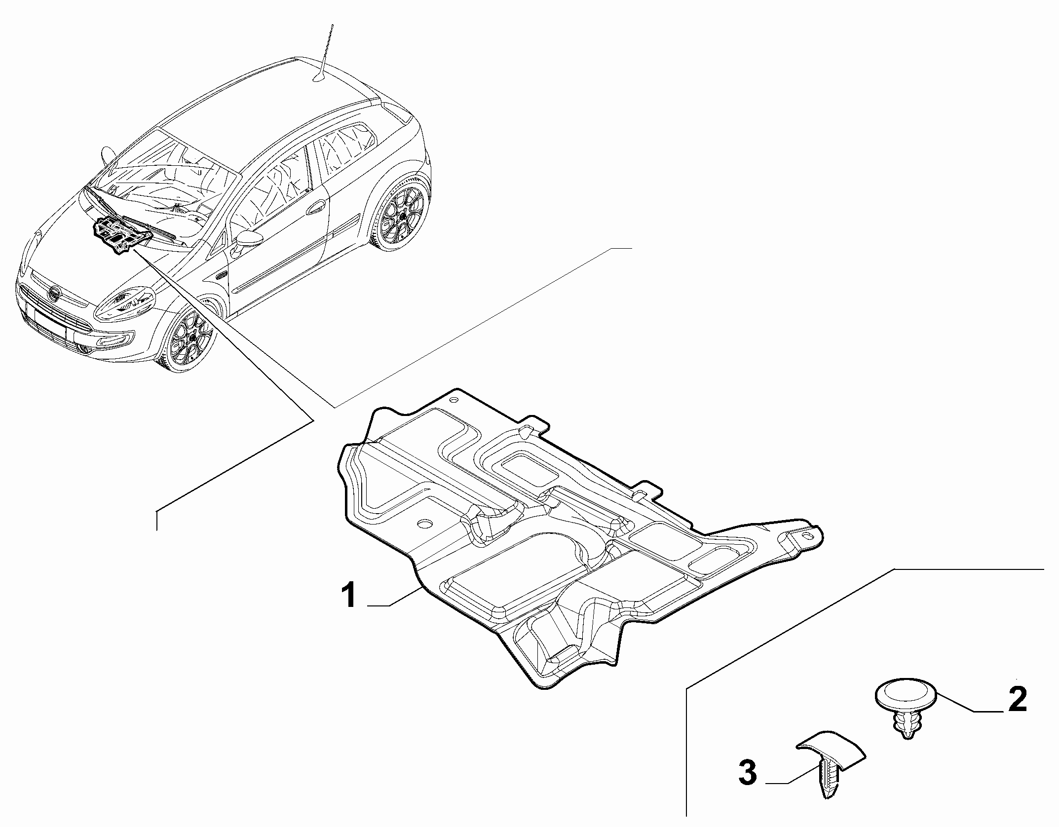 70502-080 DASHBOARD SOUNDPROOFING