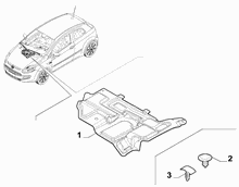 70502-080 DASHBOARD SOUNDPROOFING