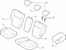70615/30 REAR SEAT LINING