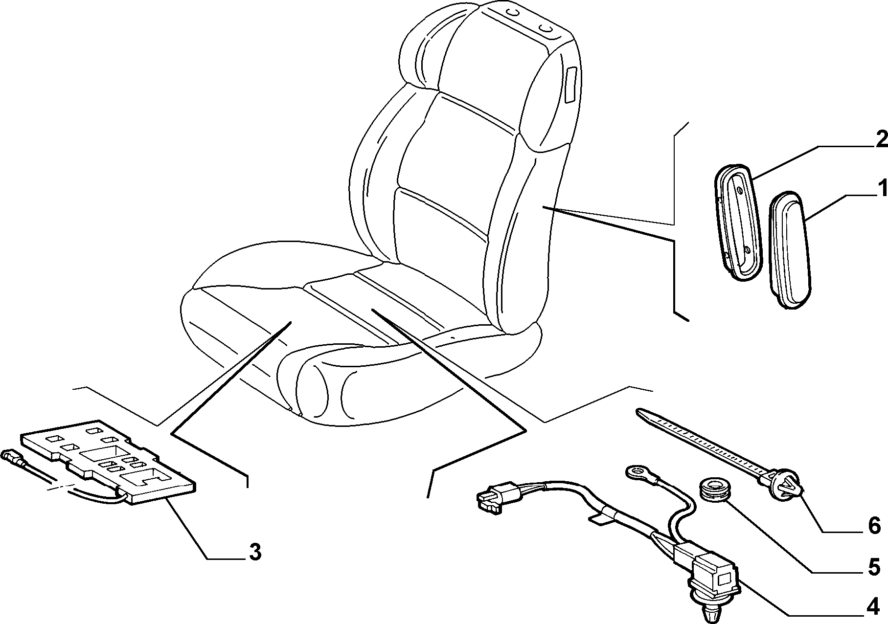 70601/01 ПЕРЕДНИЕ СИДЕНЬЯ