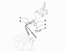 21221-020 GEAR STICK FLEX SHAFT