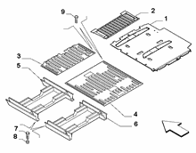 70521-012 REAR MATS