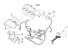 10226-040 ENGINE HARNESS AND SUPPORTS