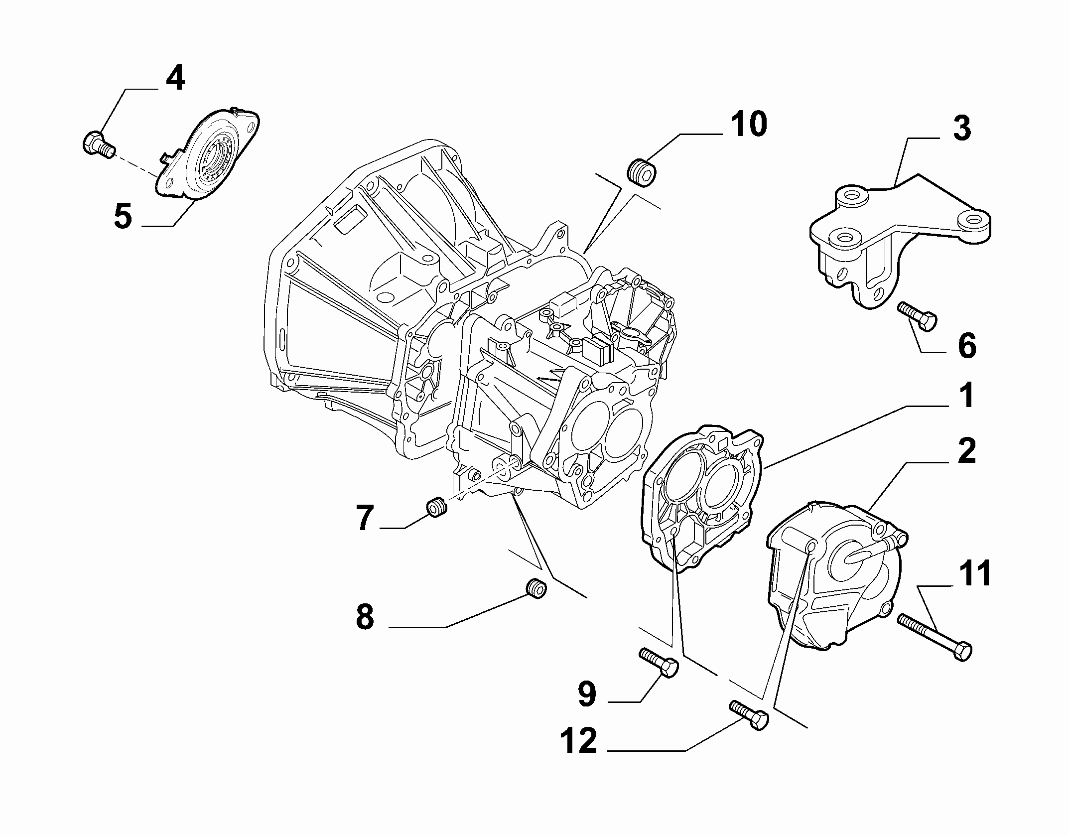 21207-020 GEAR BOX COVERS