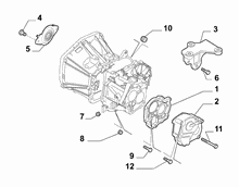 21207-020 GEAR BOX COVERS