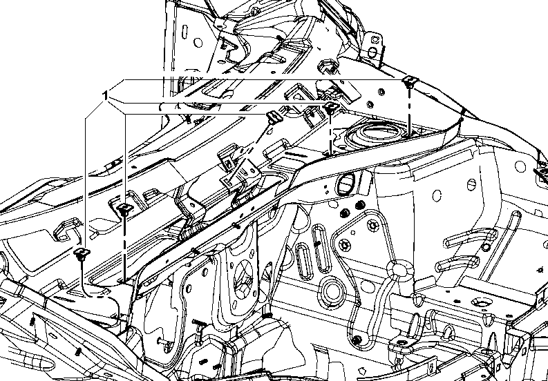 70002-040 INSTRUMENT PANEL WALL 