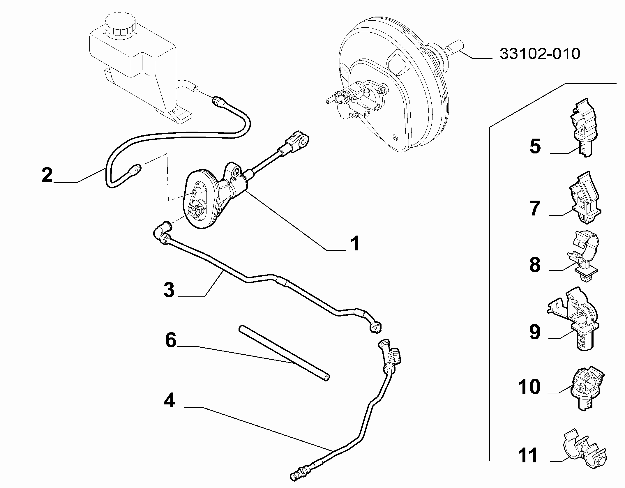 18103-010 CLUTCH PUMP AND CASING