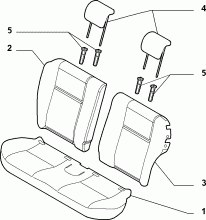70615/20 REAR SEAT LINING