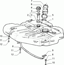 10200/00 ТОПЛИВНЫЙ БАК 