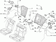 70613/00 REAR SEAT