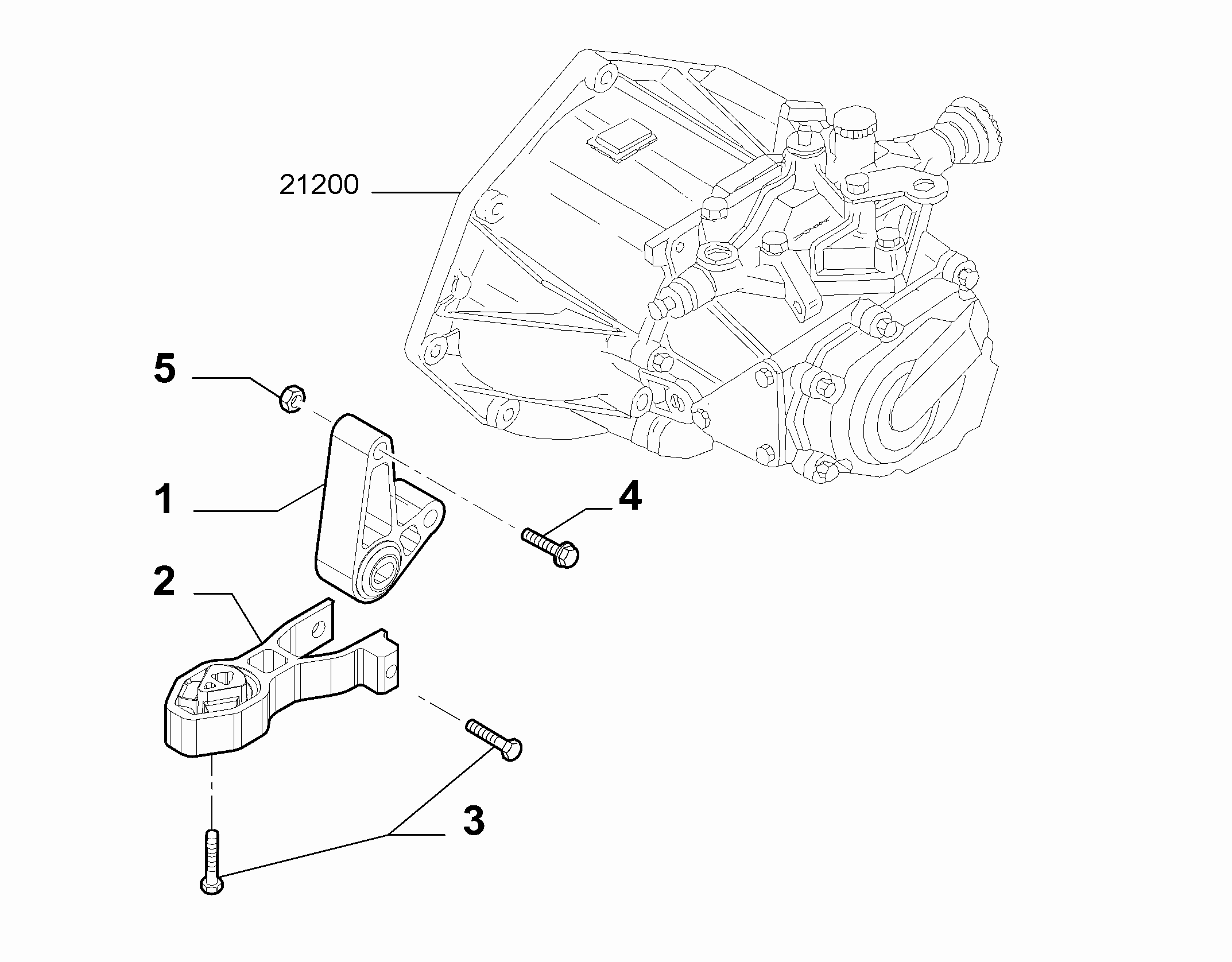 10002-030 AXLE INLET SCREW ANCHOR AND TENSION ROD SUSPENSION