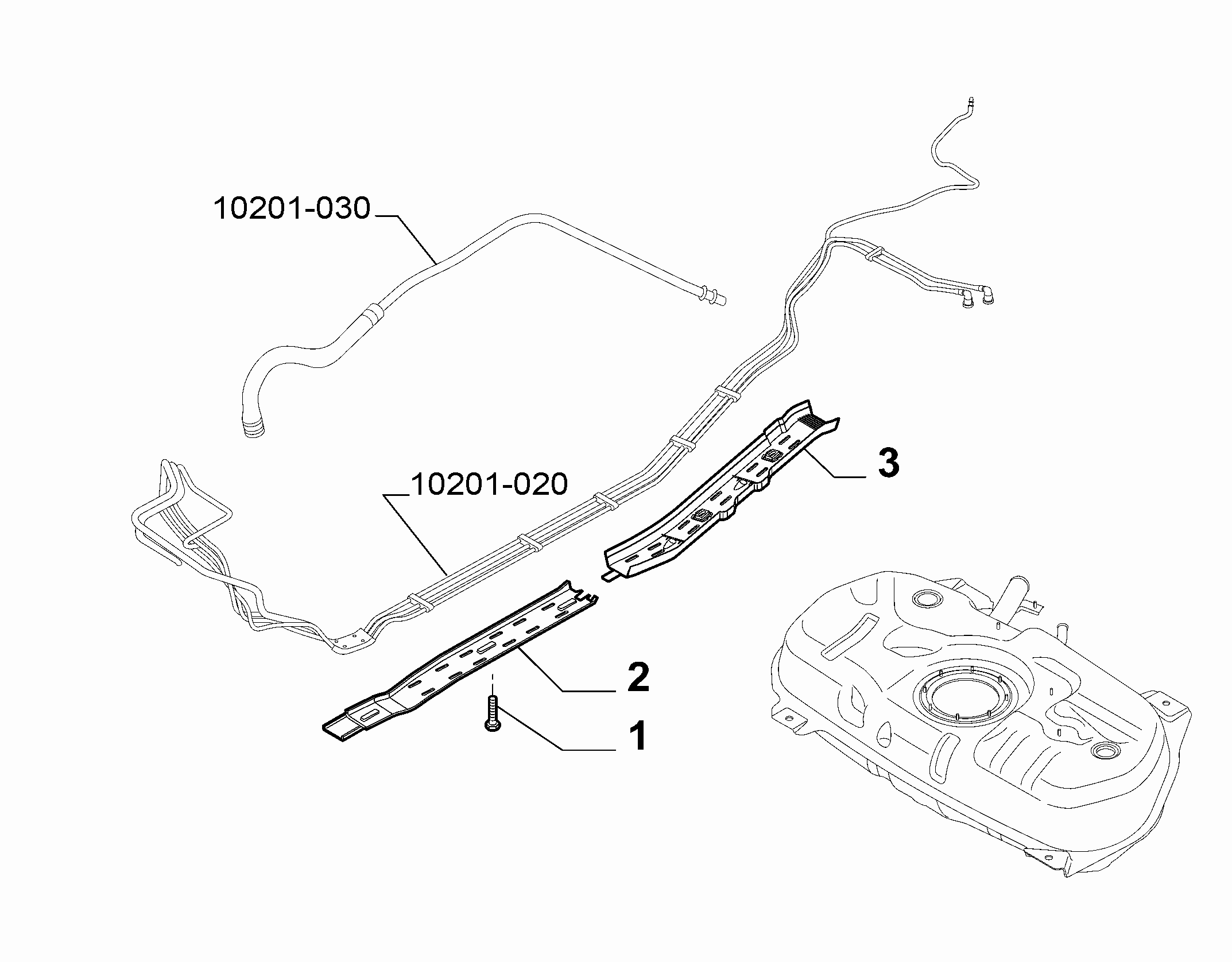 10201-050 FUEL PIPE GUARDS