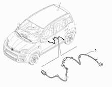 55526-020 REAR DOOR HARNESS