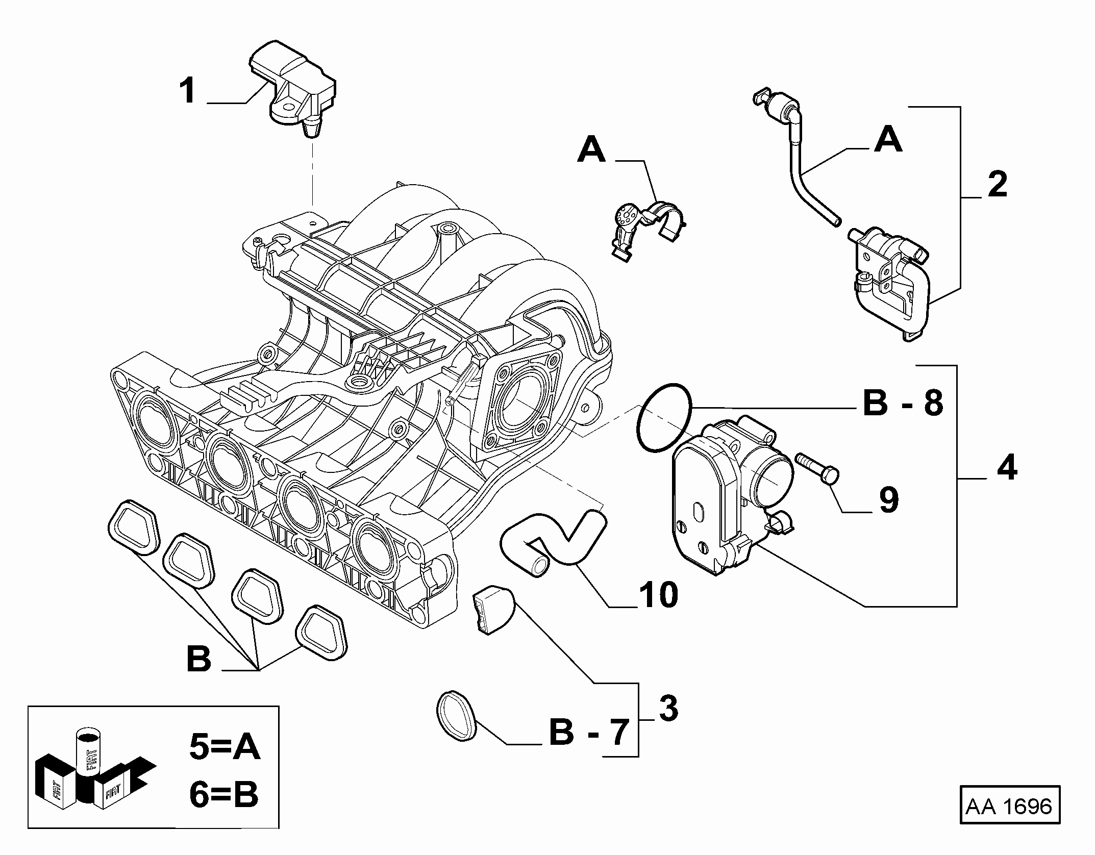 55245390 AIR DUCT SYSTEM