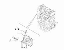 10003-010 ENGINE  SUPPORT