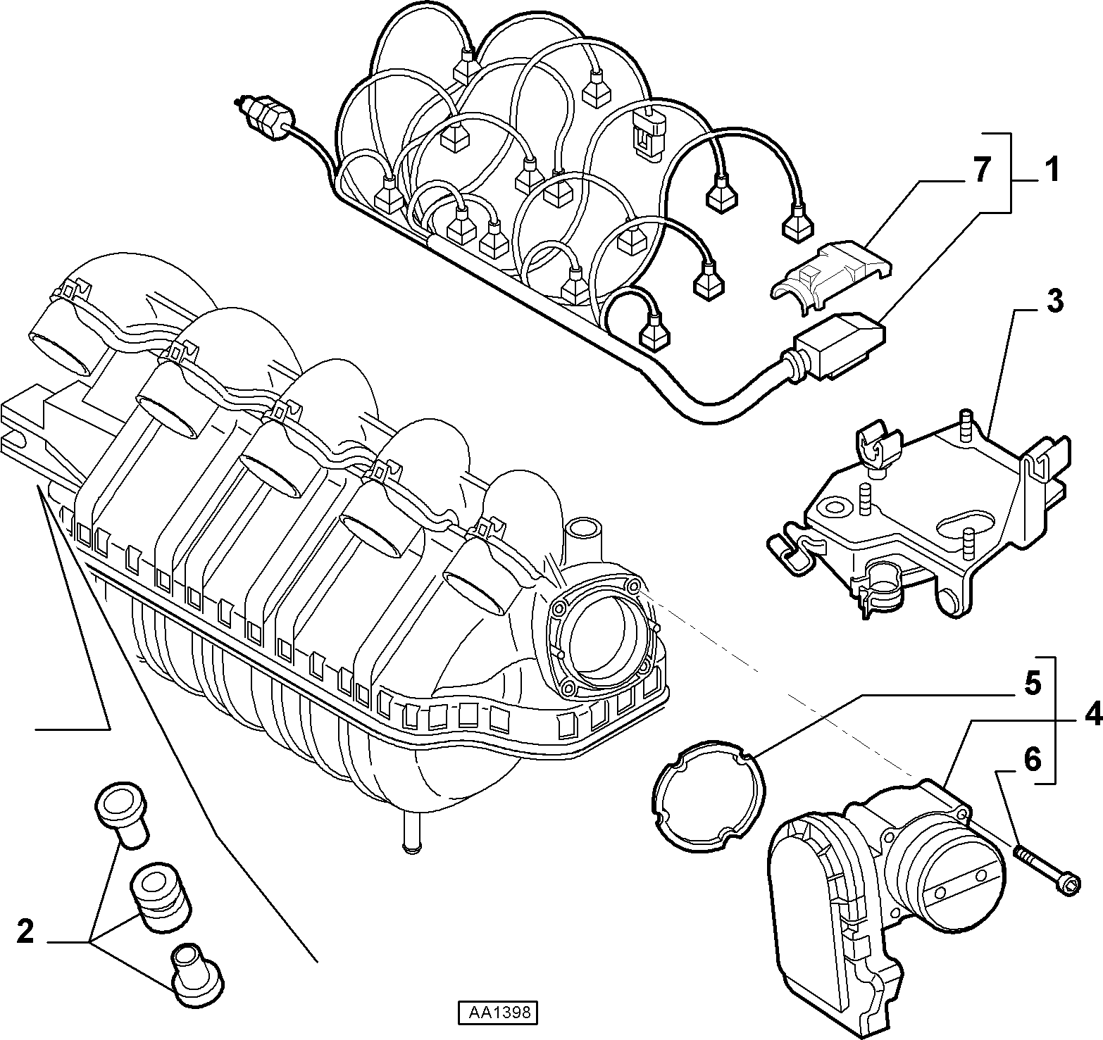 55192395 AIR DUCT SYSTEM
