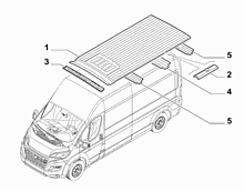 70020-030 ROOF FOR COMMERCIAL VEHICLES