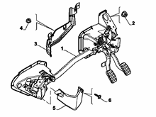 33101-010 RUDDER BAR