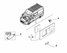 70156-015 QUARTER GLASS FOR COMMERCIAL VEHICLES