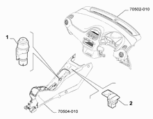 70504-030 ASHTRAY AND ACCESSORIES
