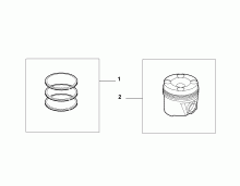 10105-020 PISTONS AND RINGS 