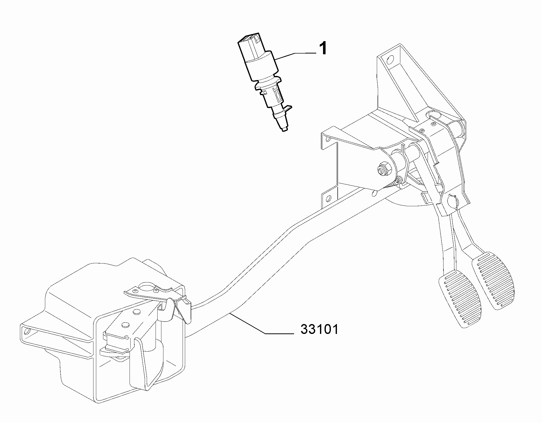 18103-030 HYDRAULIC CLUTCH RELEASE CONTROL SWITCH
