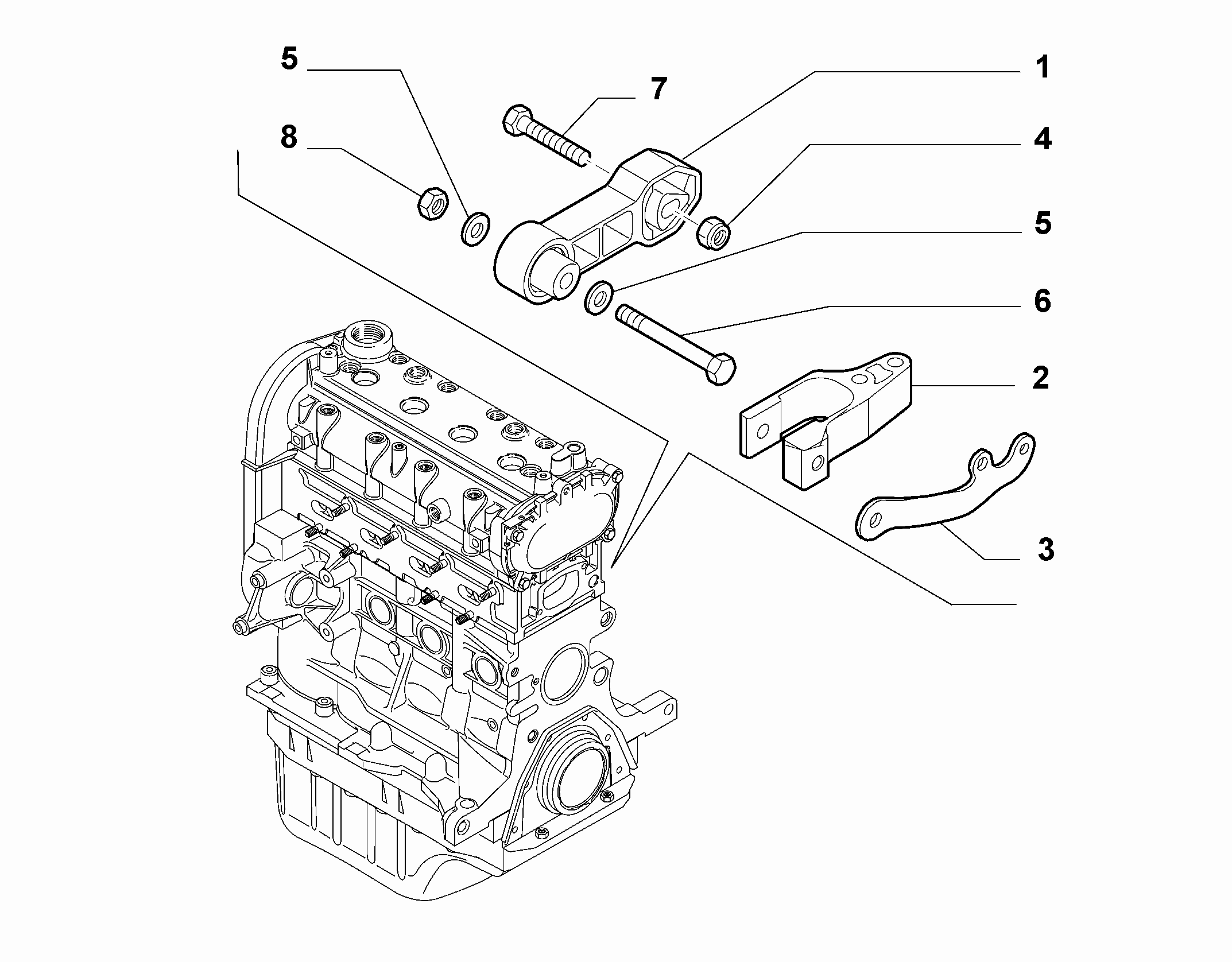 10002-030 AXLE INLET SCREW ANCHOR AND TENSION ROD SUSPENSION