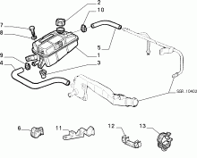 10401/00 РАДИАТОР И ТРУБОПРОВОДЫ