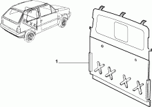 70169/02 РАЗДЕЛИТЕЛЬНАЯ ПЕРЕГОРОДКА