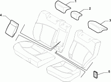 70615/02 REAR SEAT LINING