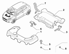 38115-040 ENGINE COVER