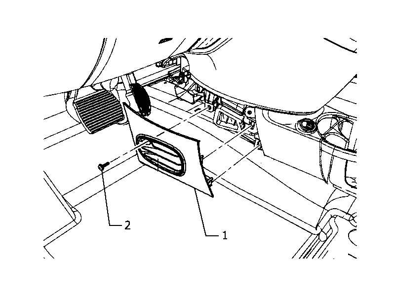 70504-010 SHAFT TUNNEL CONSOLE