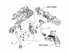 10259-010 OIL COOLER AND EGR VALVE