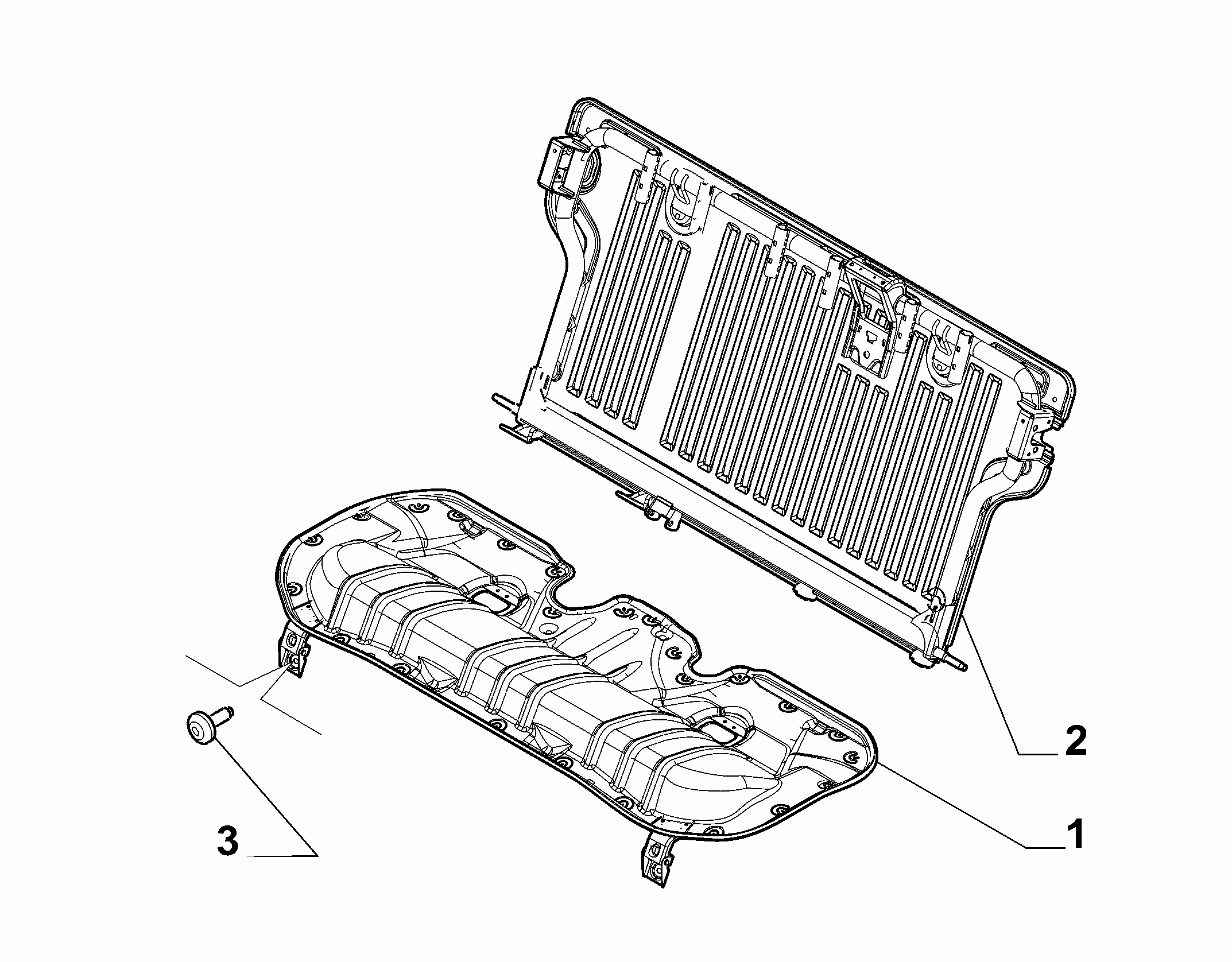 70613-020 REAR SEAT FRAME