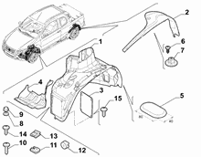 70723-010 WHEEL CARRIAGE COVER