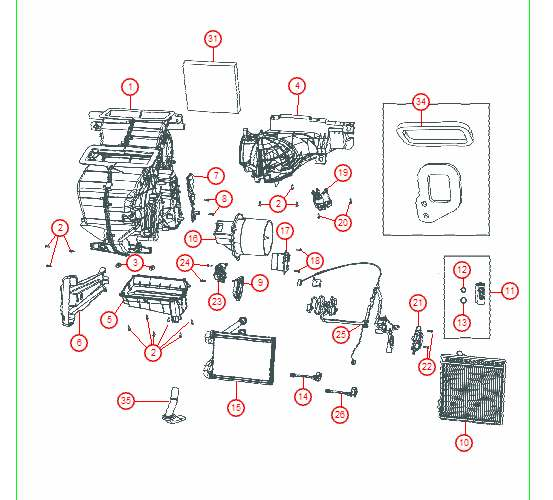 50101-010 HEATER/AIR CON