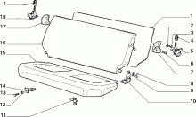 70613/00 REAR SEAT